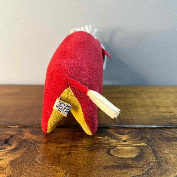 Dakin Dream Pets Tabasco Red And Yellow Bull NWT plush stuffed animal - Picture 3 of 12